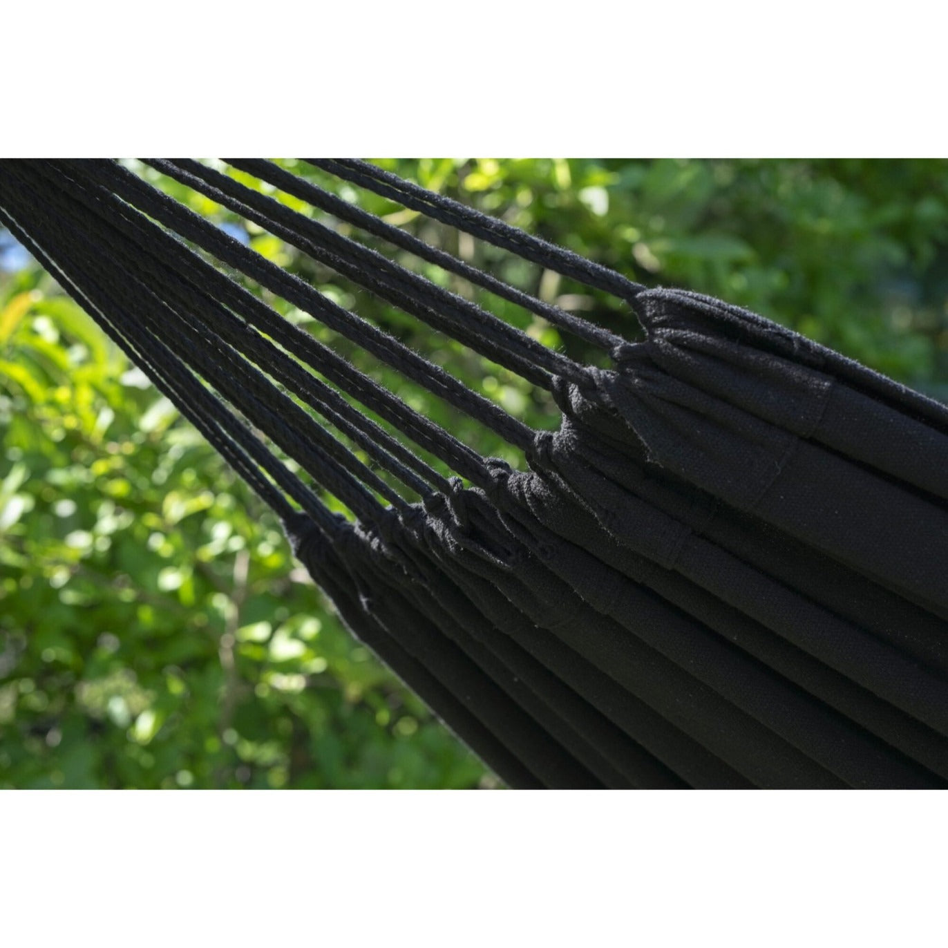 Hamac sur pied extérieur design noir